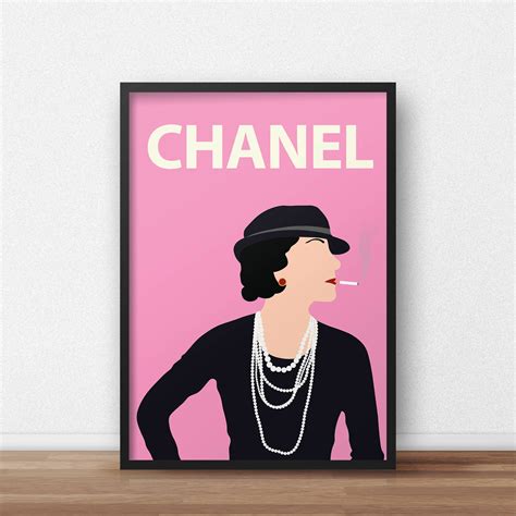 coco chanel prints